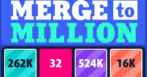 poki million|Merge to Million ️ Joue sur CrazyGames!